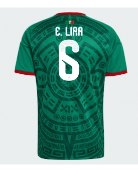 Billige Fotballdrakt Mexico Erik Lira #6 Replika Hjemmedrakt VM 2026 Kortermet Billige Fotballdrakt Mexico Erik Lira #6 Replika Hjemmedrakt VM 2026 Kortermet